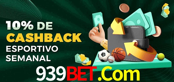 10% de bônus de cashback na 939Bet.Com